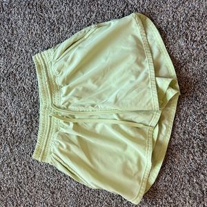 Abercrombie YPB athletic shorts. Light neon green. Size Small